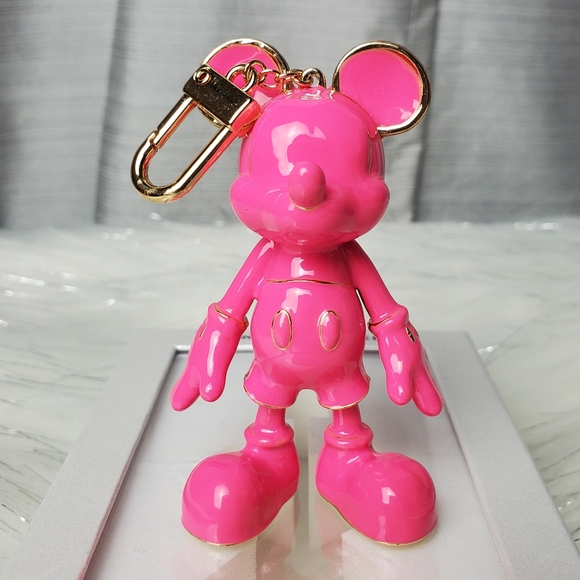BaubleBar Accessories - DISNEY X BAUBLEBAR hot pink mickey mouse Bag charm